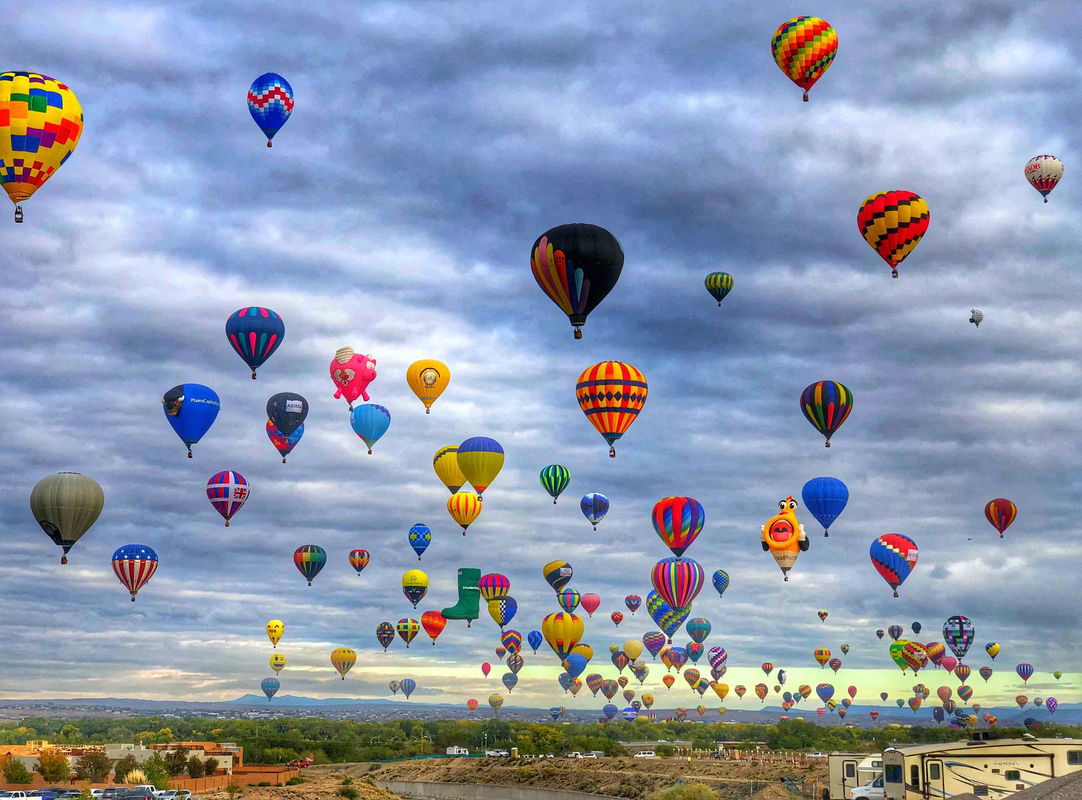 Balloon Fiesta at Albuquerque, NM. Some rights reserved.